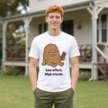 The Low-Effort Potato Tee – White worn by a model