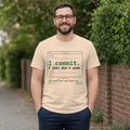 I Commit. I Just Don't Push. Terminal Tee in Natural, worn by a model