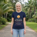 Good With My Hands Sleight of Hand +7 Tee in Navy, worn by a model
